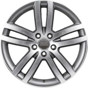 Multi Colour Audi 5 Arm Dubbelsp. BC alloy wheel