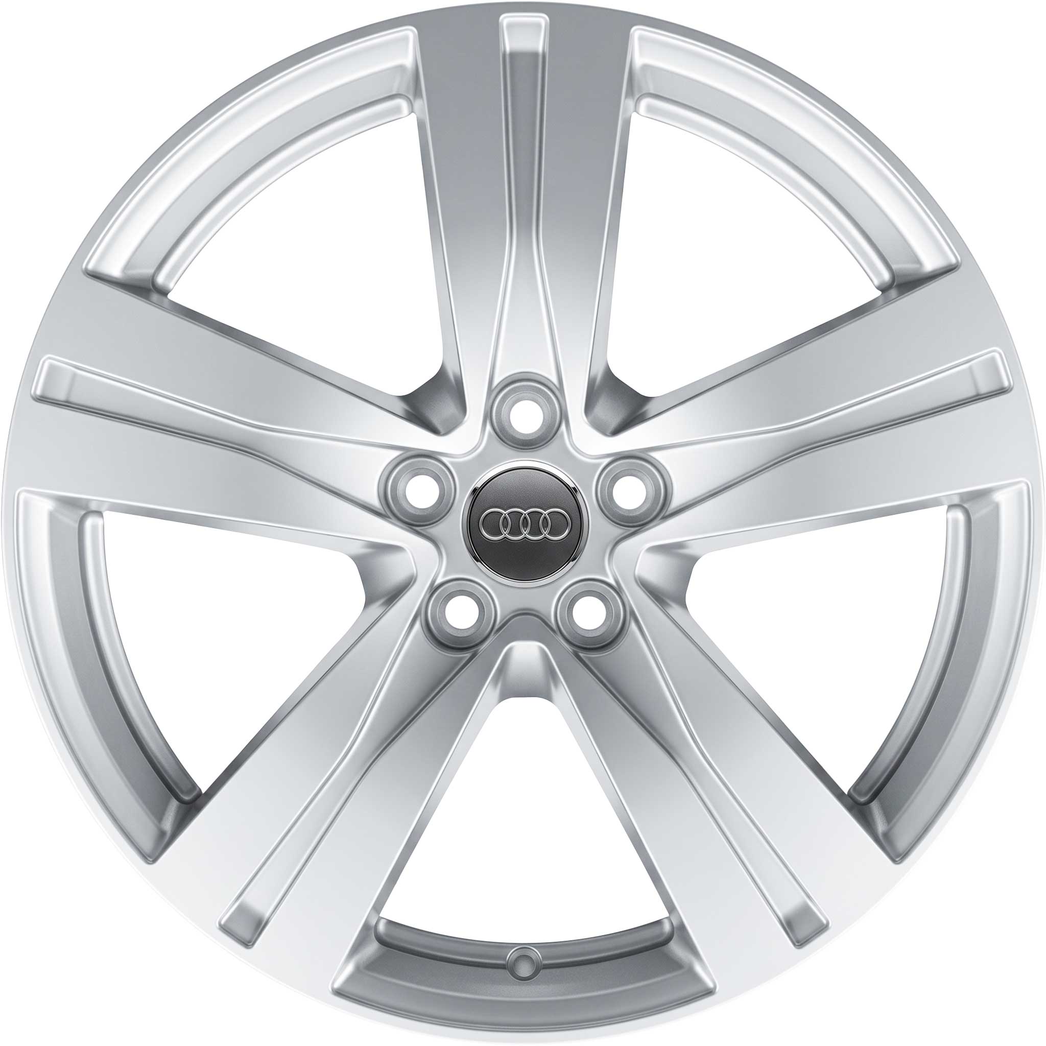 Audi 5 Arm [Q7 4M] Diamond Silver Alloy Wheel Product Image #1