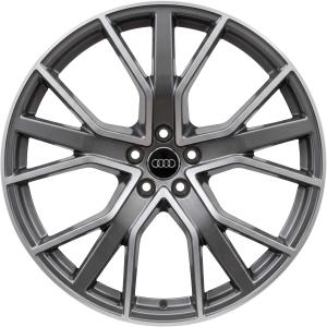 Grey Audi Sport 5 Y Spoke alloy wheel