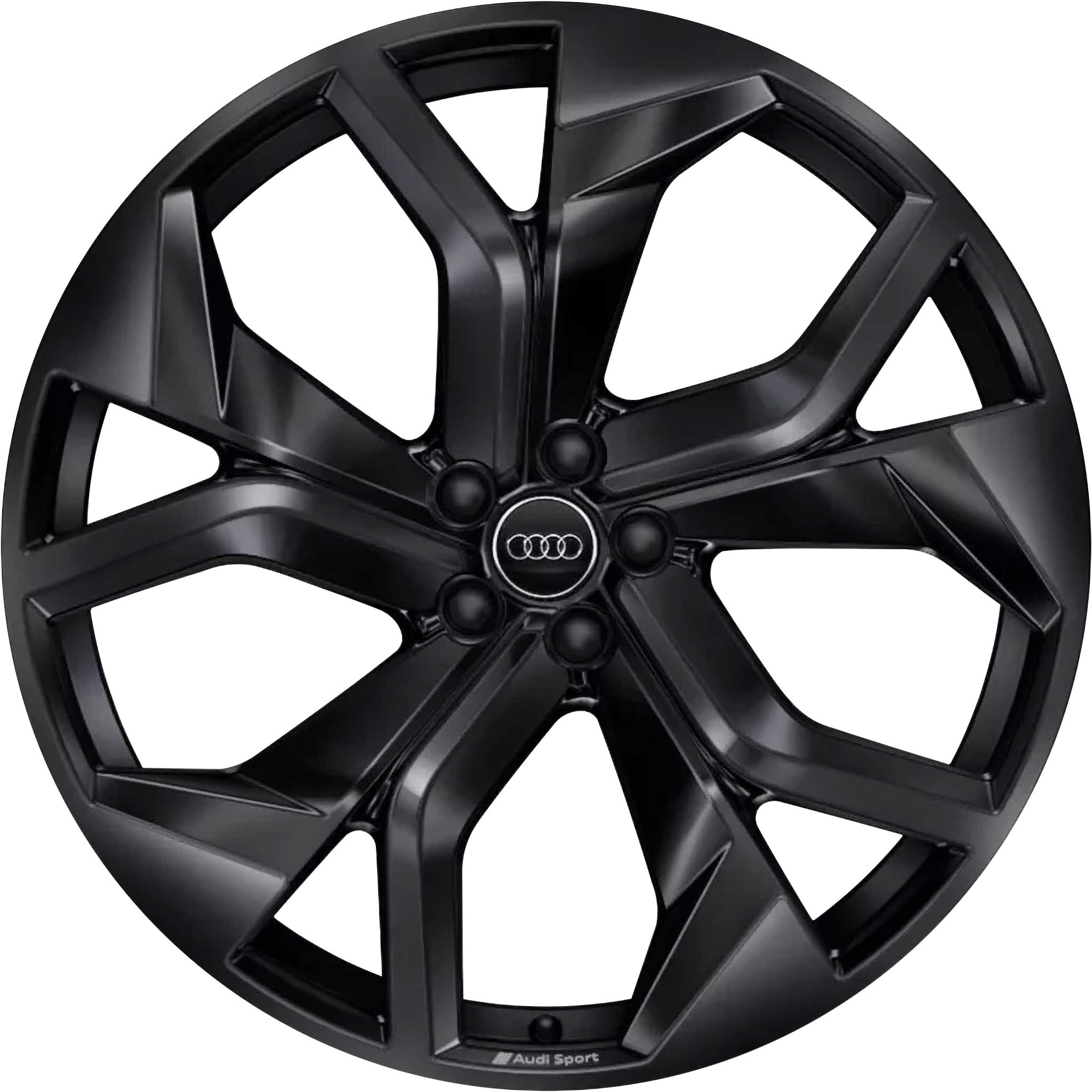 Audi Sport 5 Y Rotor [Q8 4M8] Gloss Black Alloy Wheel Product Image #1