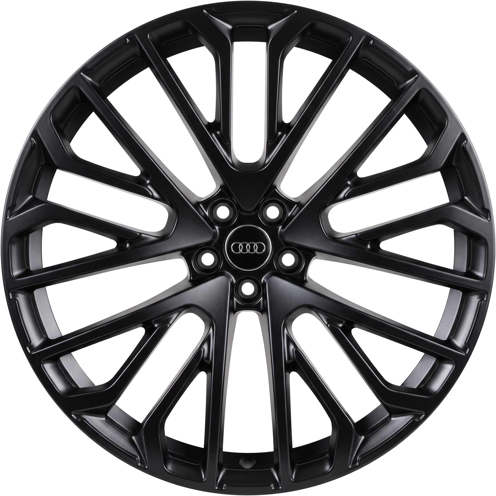 Audi Multi Spoke [Q8 4M8] Phantom Black with Diamond Cut Alloy Wheel Product Image #1