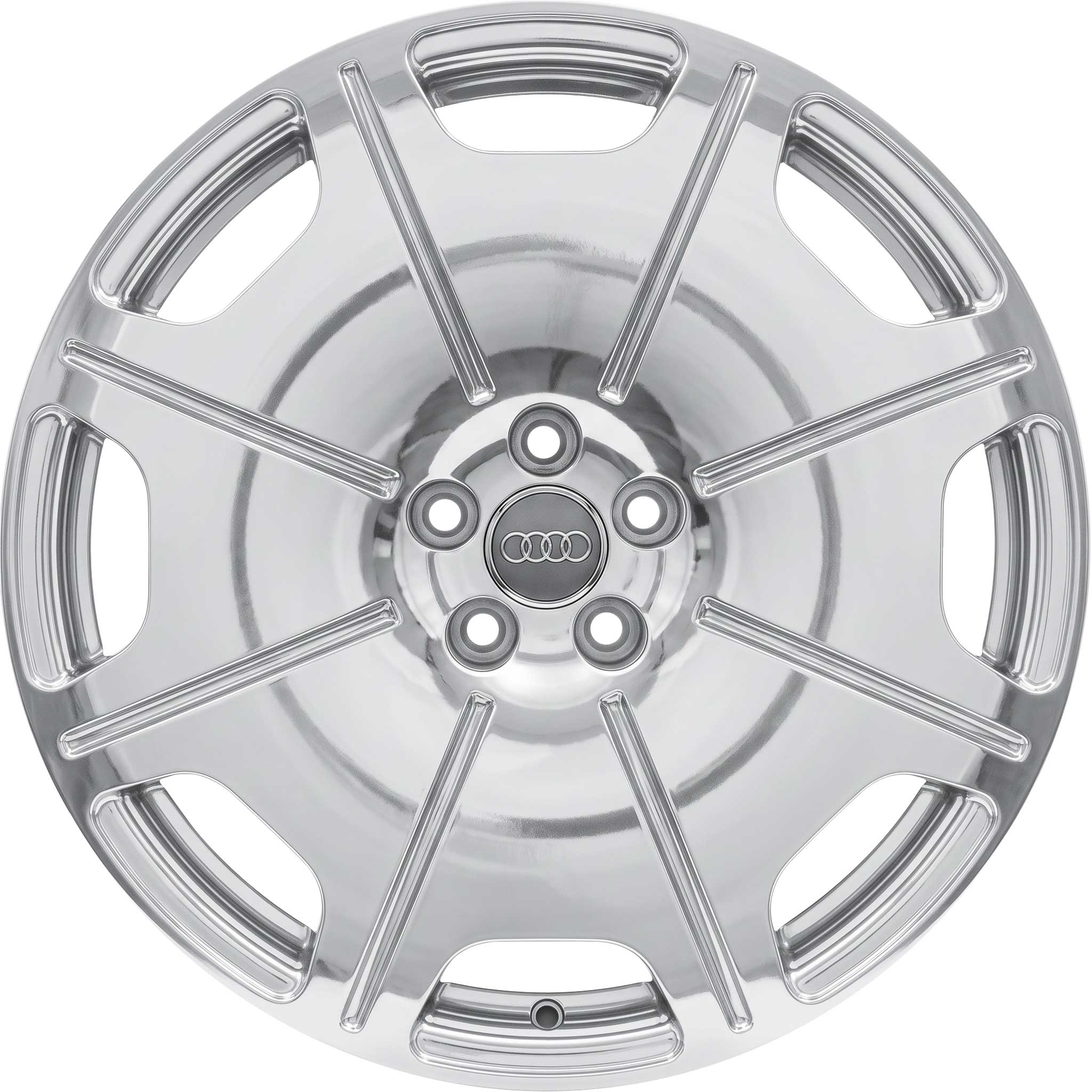 Audi 8 Spoke [TT 4N] High Gloss Polished Alloy Wheel Product Image #1