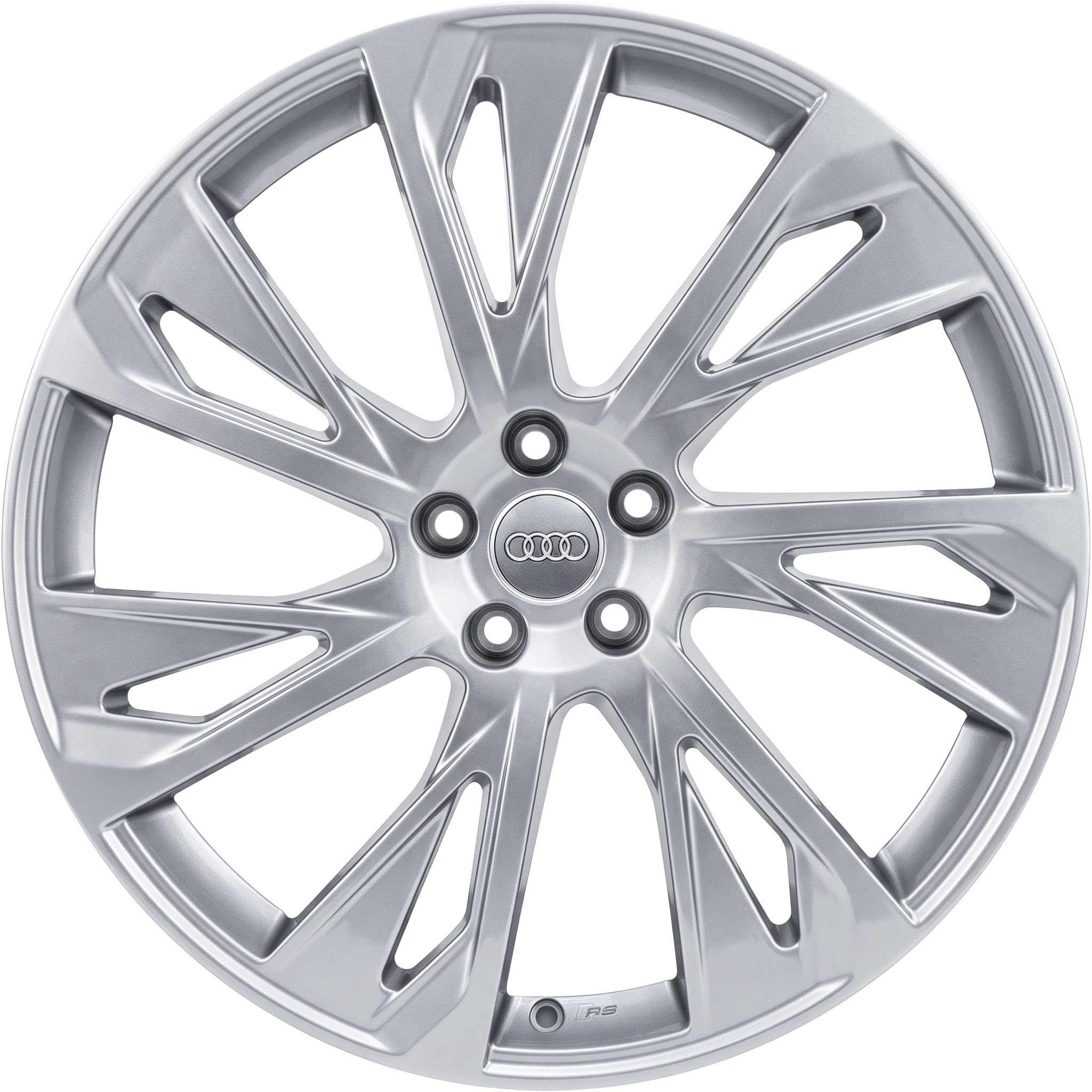 Audi RS 7 V Spoke [TT 4N] Dark Galvanic Silver Alloy Wheel Product Image #1