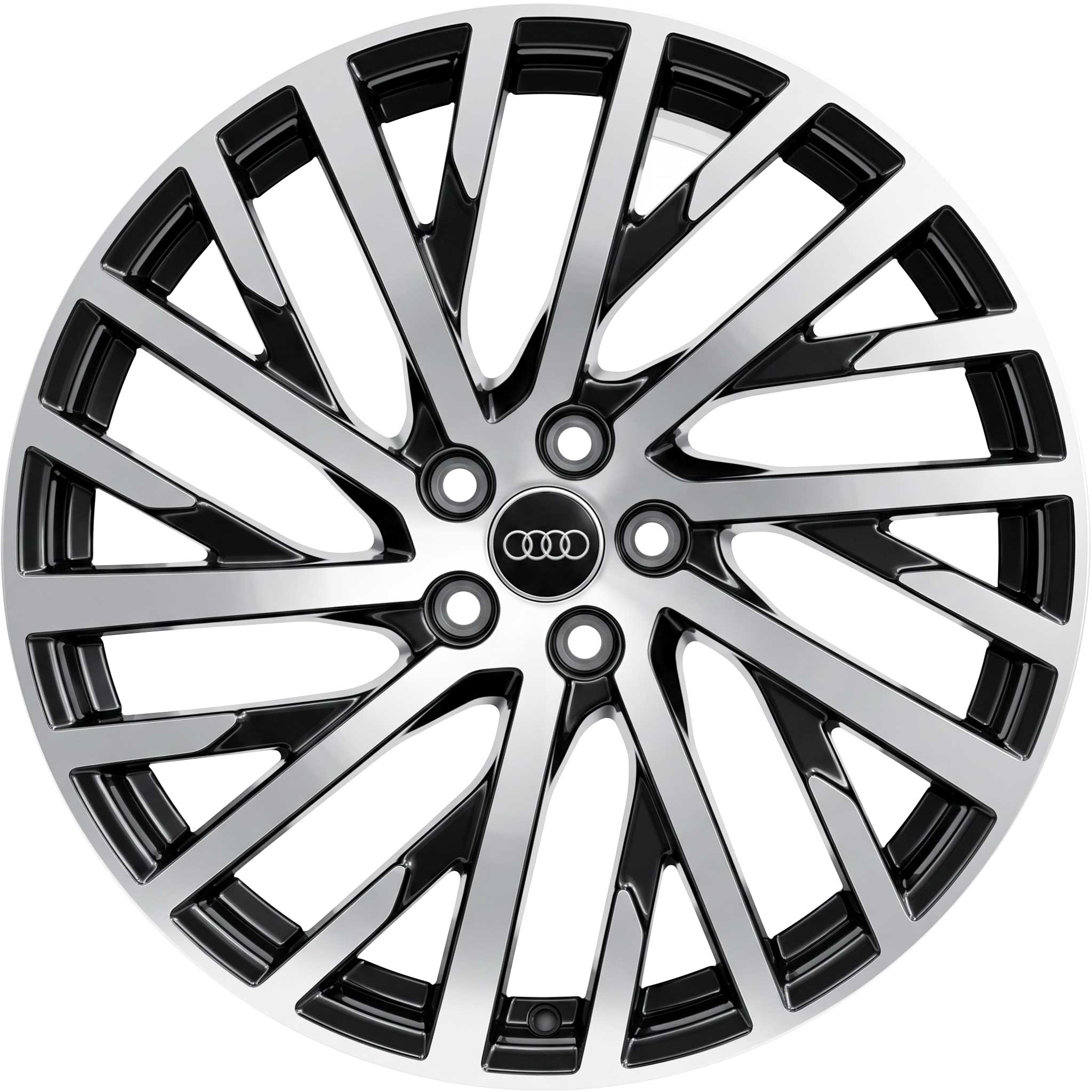Audi 10 Y Spoke [TT 4N] Anthracite Black with Diamond Cut Alloy Wheel Product Image #1