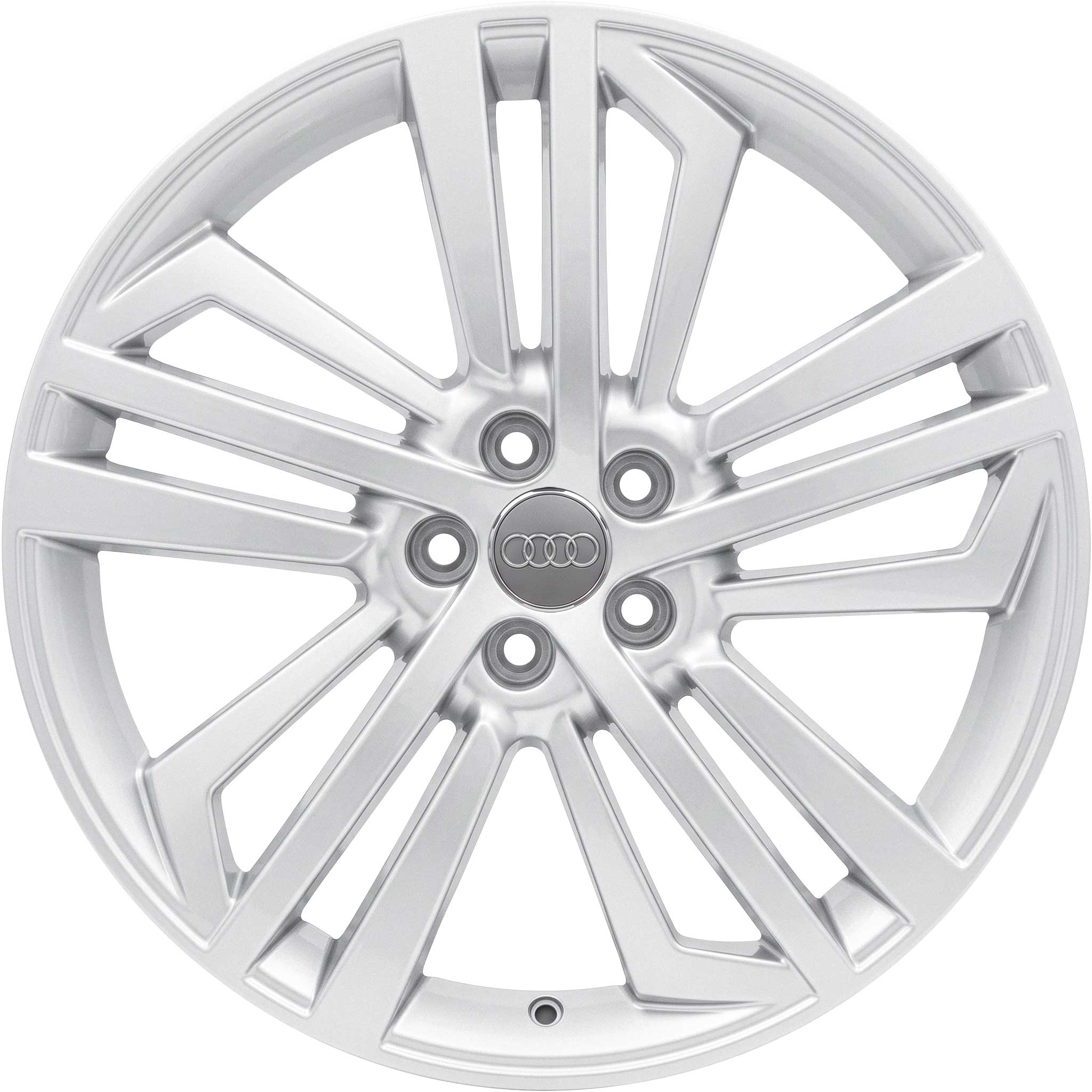 Audi 5 Segment Carpet [Q5 80A] Diamond Silver Alloy Wheel Product Image #1