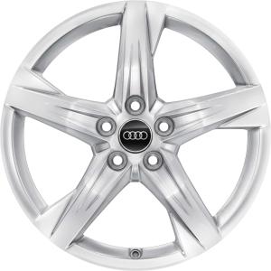 Audi 5 Arm Star [Q5 80A] Diamond Silver Alloy Wheel for Audi Q5 & SQ5 80A FY - Sizes 18in