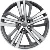 Audi 5 Segment Carpet [Q5 80A] Graphite Grey with Diamond Cut Wheel Img 1
