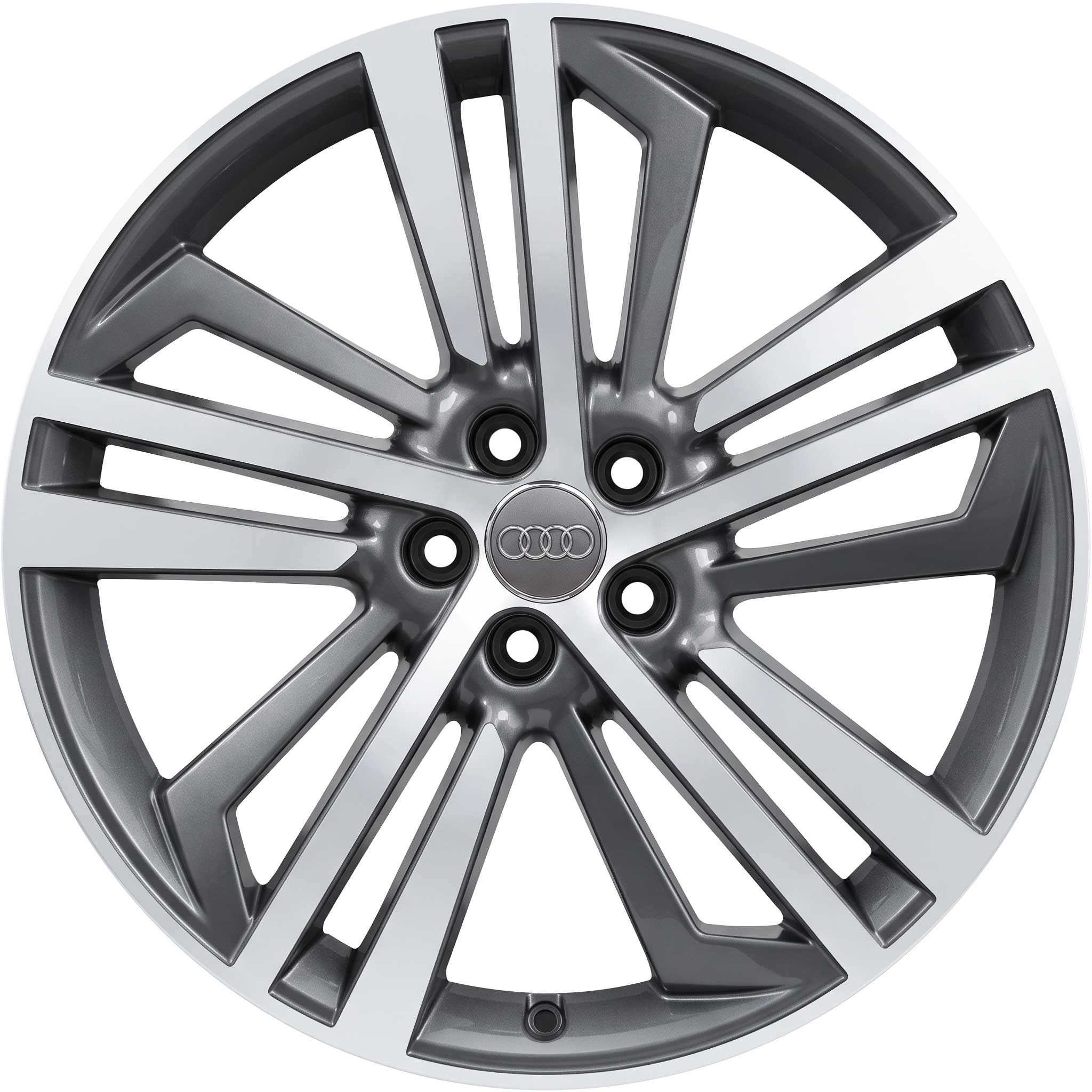 Audi 5 Segment Carpet [Q5 80A] Graphite Grey with Diamond Cut Alloy Wheel Product Image #1