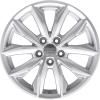 Audi 10 Spoke [Q5 80A] Diamond Silver Wheel Img 1