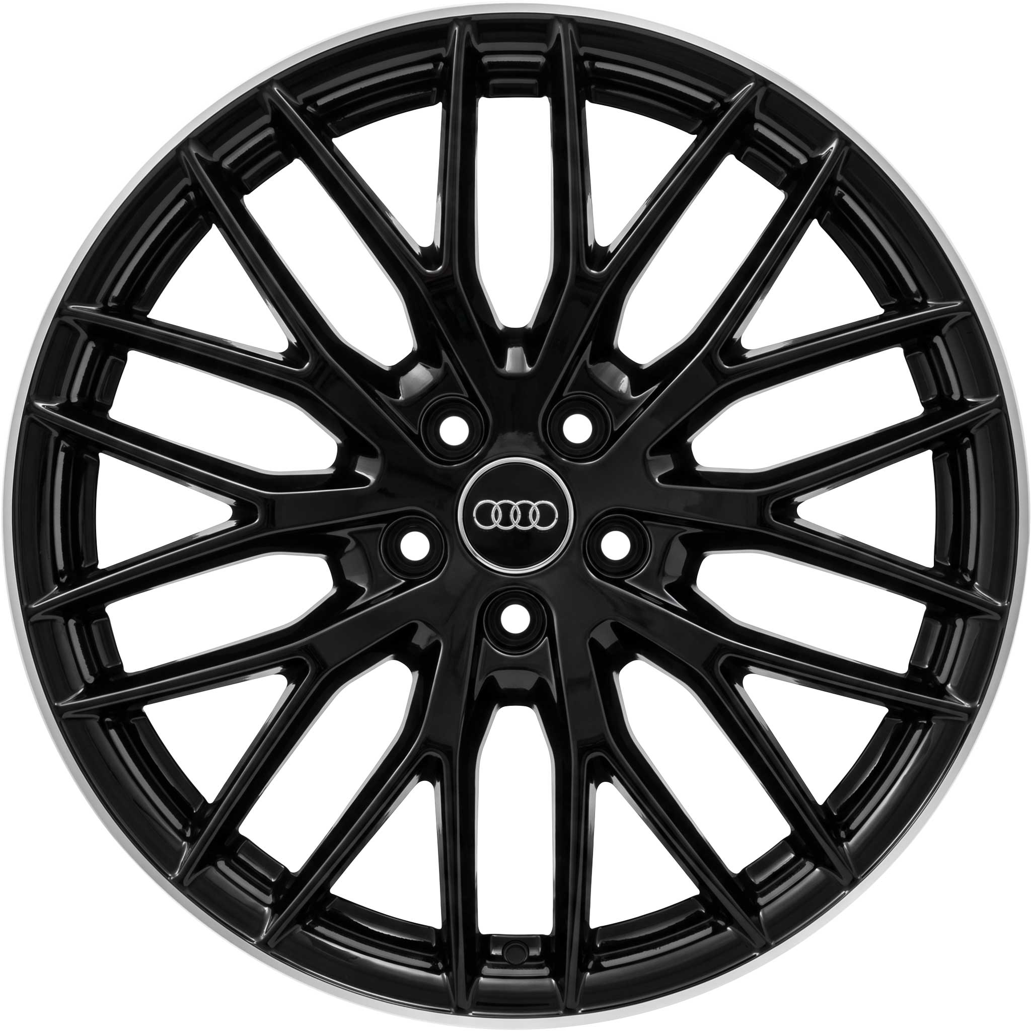 Audi Sport 10 Y Spoke [Q2 81A] Gloss Black with Diamond Cut Alloy Wheel Product Image #1