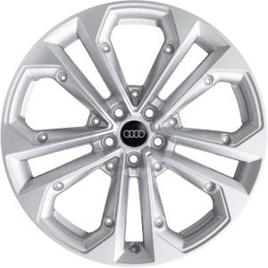 Audi Sport 5 Double Spoke Module [Q2 81A] Galvano Silver Alloy Wheel for Audi Q2 & SQ2 81A GA - Sizes 19in