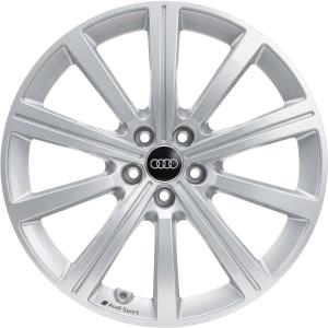 20" Audi Sport 10 Spoke [Q3 83A] Galvano Silver alloy wheel