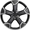 Audi 5 Spoke [Q3 83A] Matt Black Wheel Img 1