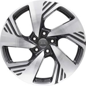 Audi 5 Arm Structure [Q6 85H] Graphite Grey with Diamond Cut Alloy Wheel for Audi Q6 & SQ6 85H GF - Sizes 20in