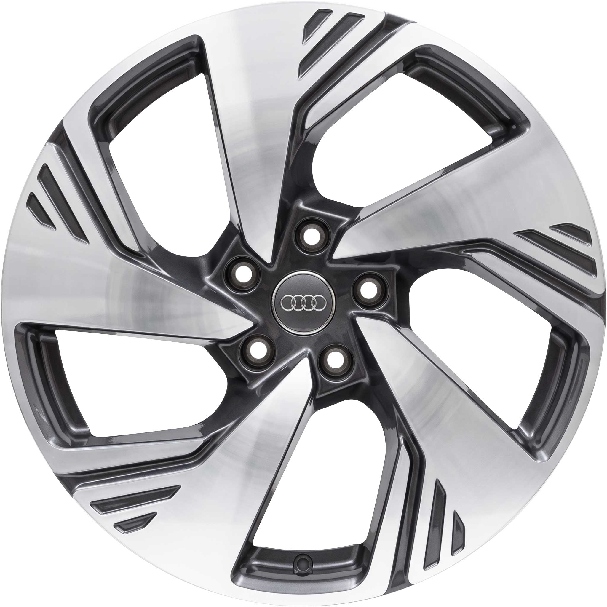 Audi 5 Arm Structure [Q6 85H] Graphite Grey with Diamond Cut Alloy Wheel Product Image #1