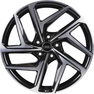 21" Audi RS 5 Y Spoke Dynamic [Q6 85H] Phantom Black with Diamond Cut alloy wheel