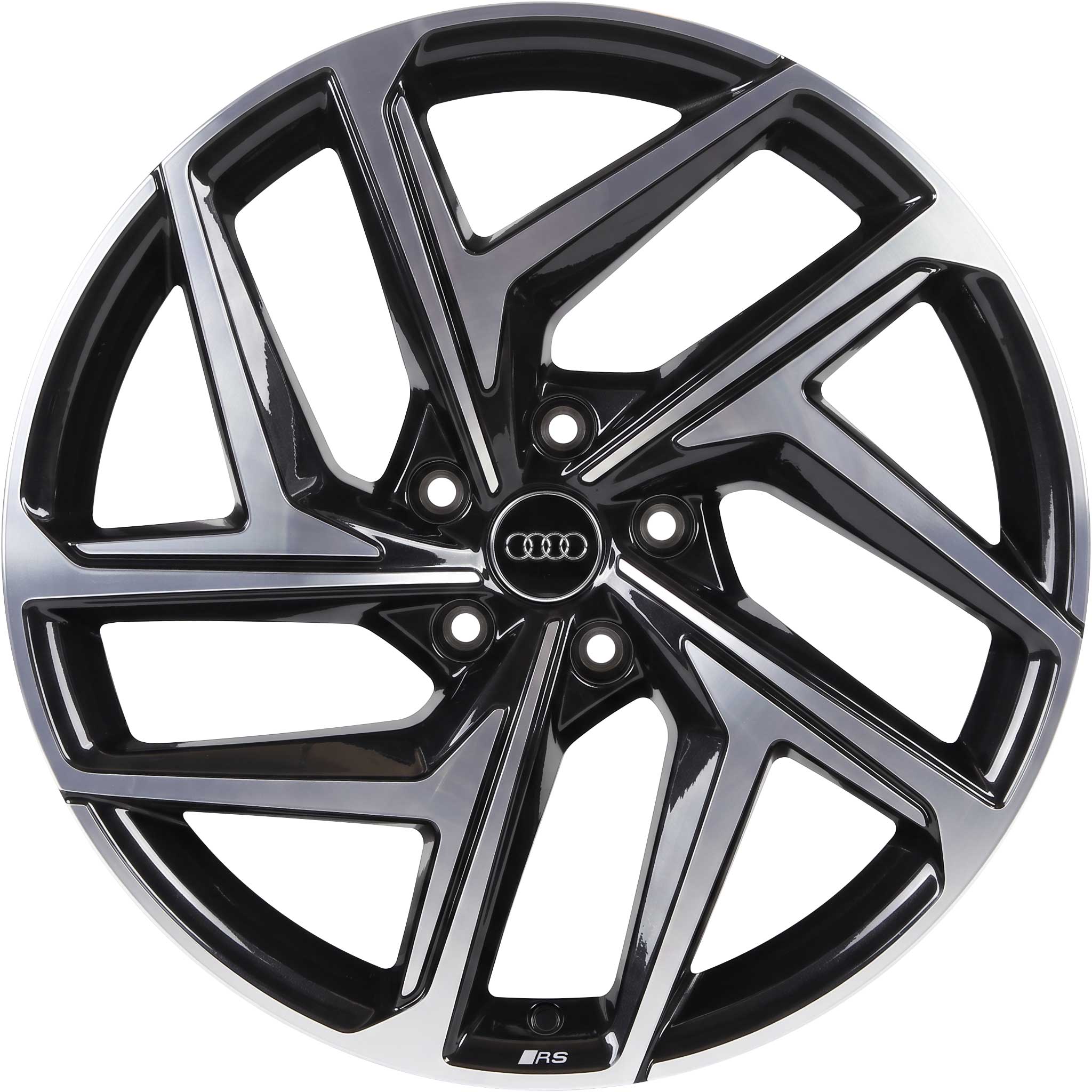Audi RS 5 Y Spoke Dynamic [Q6 85H] Phantom Black with Diamond Cut Alloy Wheel Product Image #1
