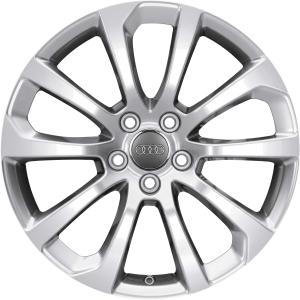 Audi 10 Spoke [TT 8J] Royal Silver Alloy Wheel - Sizes 19in