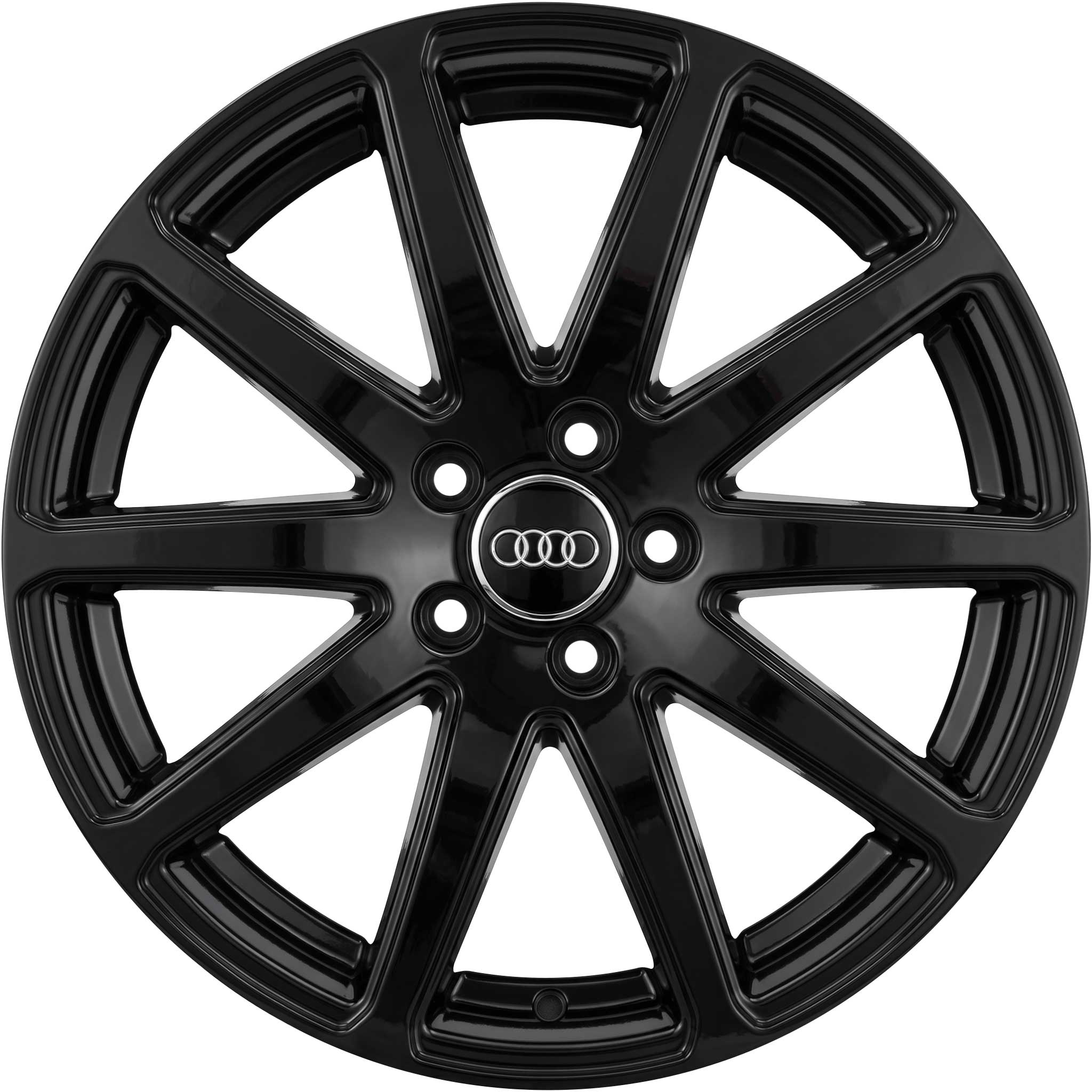 Audi 10 Spoke [TT 8J] Gloss Black Alloy Wheel Product Image #1