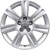 Audi 7 Arm Structuur Silver Grey Painted Wheel Img 1
