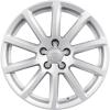 Audi 10 Spoke [A4 8K] Diamond Silver Wheel Img 1