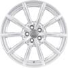Audi 10 Spoke [A4 8K] Silver Wheel Img 1