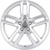 Audi 5 Double Spoke [A4 8K] Silver Wheel Img 1