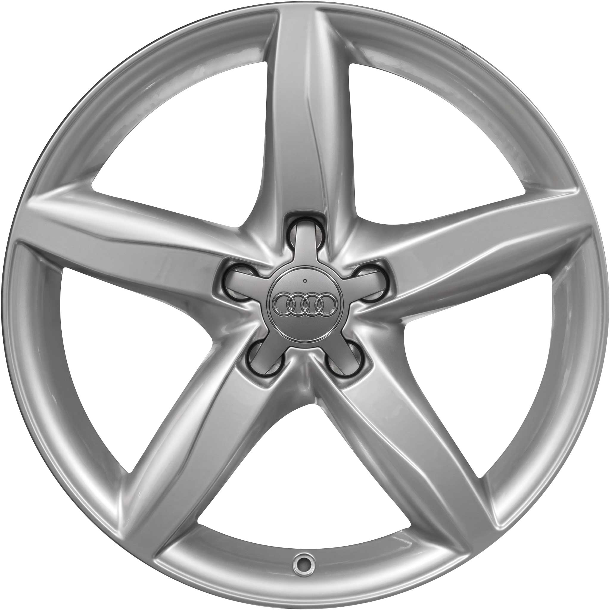 Audi 5 Sp.Ster Design Silver Grey Painted Alloy Wheel Product Image #1