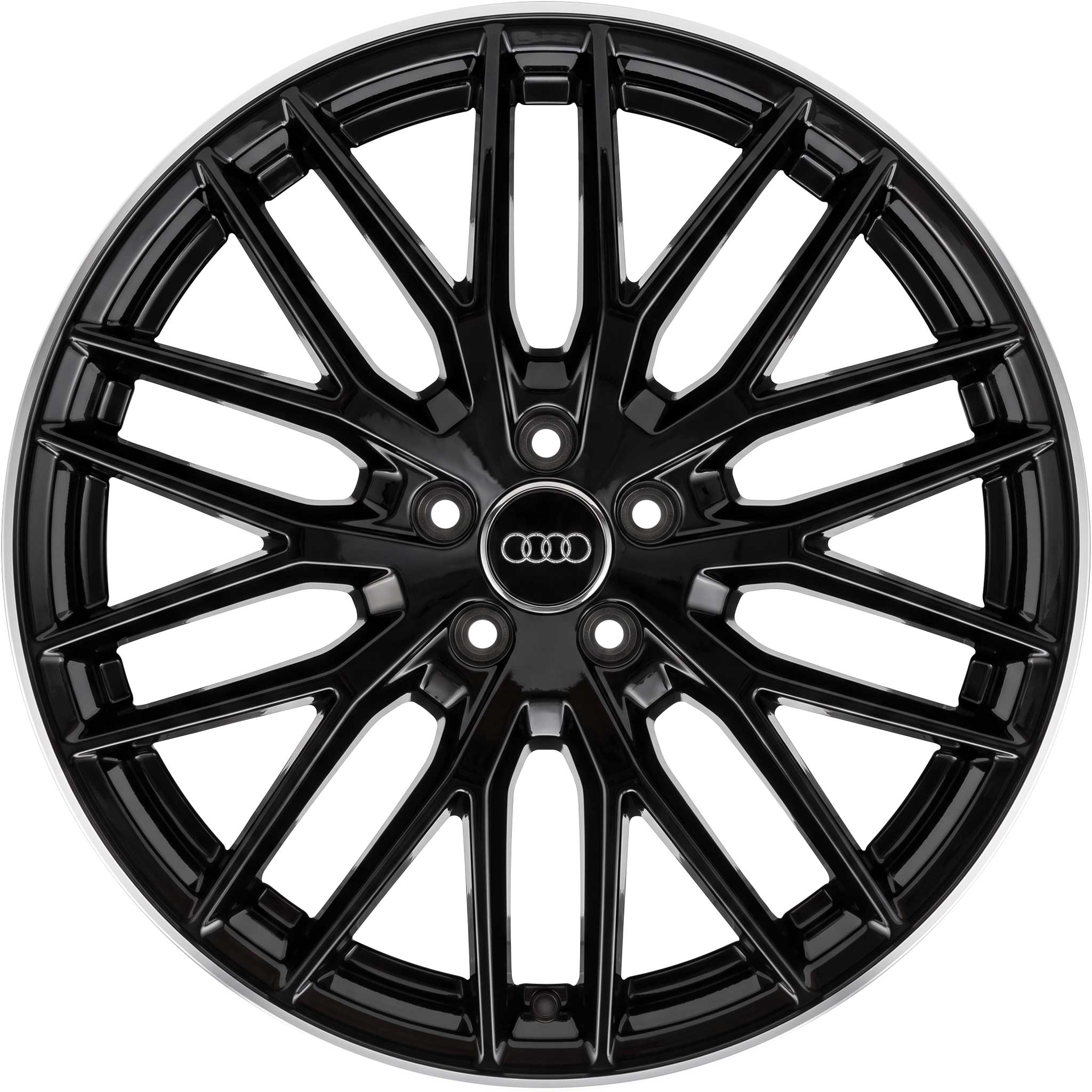 Audi 10 Y Spoke [A4 8K] Gloss Black Alloy Wheel Product Image #1