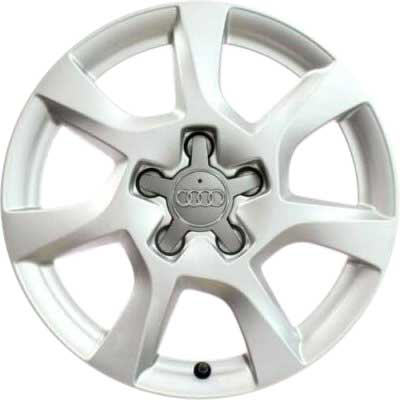 Audi 5 Spoke [A3 8P] Diamond Silver Alloy Wheel Product Image #1