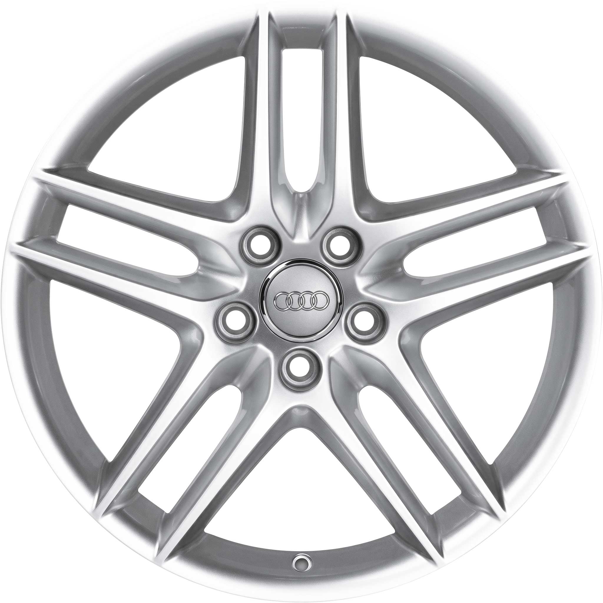 Audi Calera Silver Grey Painted Alloy Wheel Product Image #1