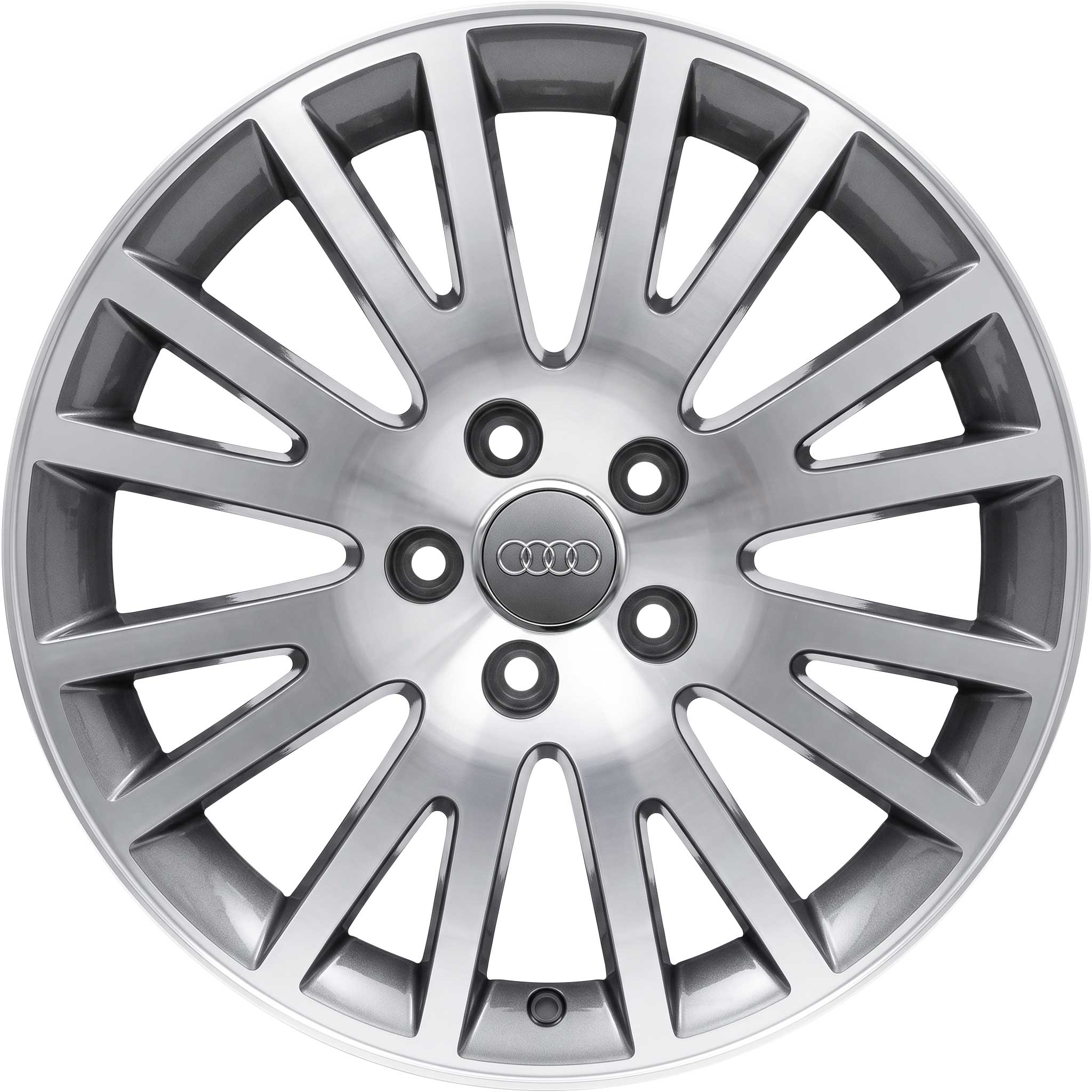 Audi 16 Spoke Design Anthracite Alloy Wheel Product Image #1