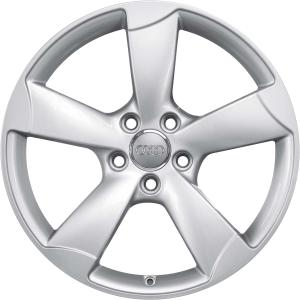 Audi 5 Arm Rotor [A3 8P] Silver Alloy Wheel - Sizes 18in, 19in