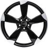 Audi 5 Arm Rotor [A3 8P] Gloss Black with Diamond Cut Wheel Img 1