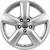 Audi 5 Spoke Design Silver Grey Painted Wheel Img 1