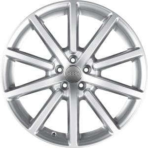 Audi 10 Spoke [Q5 8R] Diamond Silver Alloy Wheel - Sizes 20in