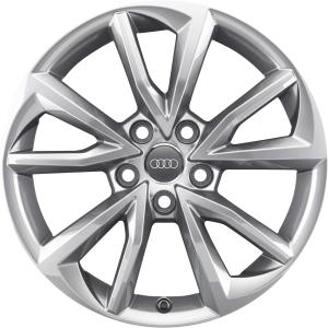 Audi 5 Arm Falx [TT 8S] Diamond Silver Alloy Wheel - Sizes 17in