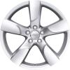 Audi 5 Arm Hollow [A5 8T] Diamond Silver Wheel Img 1