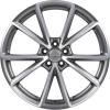 Audi 10 Narrow Spoke [A5 8T] Titanium Grey with Diamond Cut Wheel Img 1