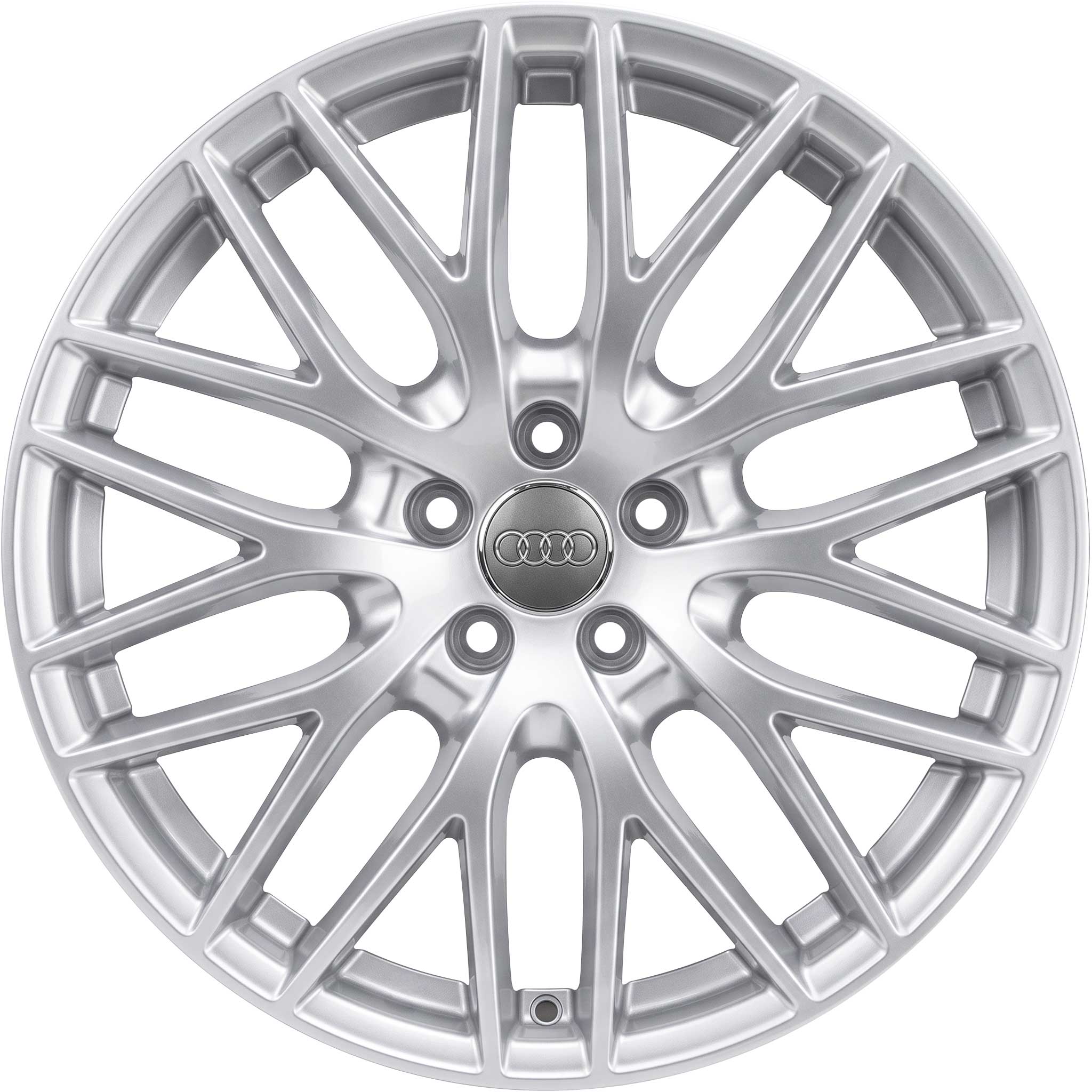 Audi 10 Y Spoke [A5 8T] Galvano Silver Alloy Wheel Product Image #1