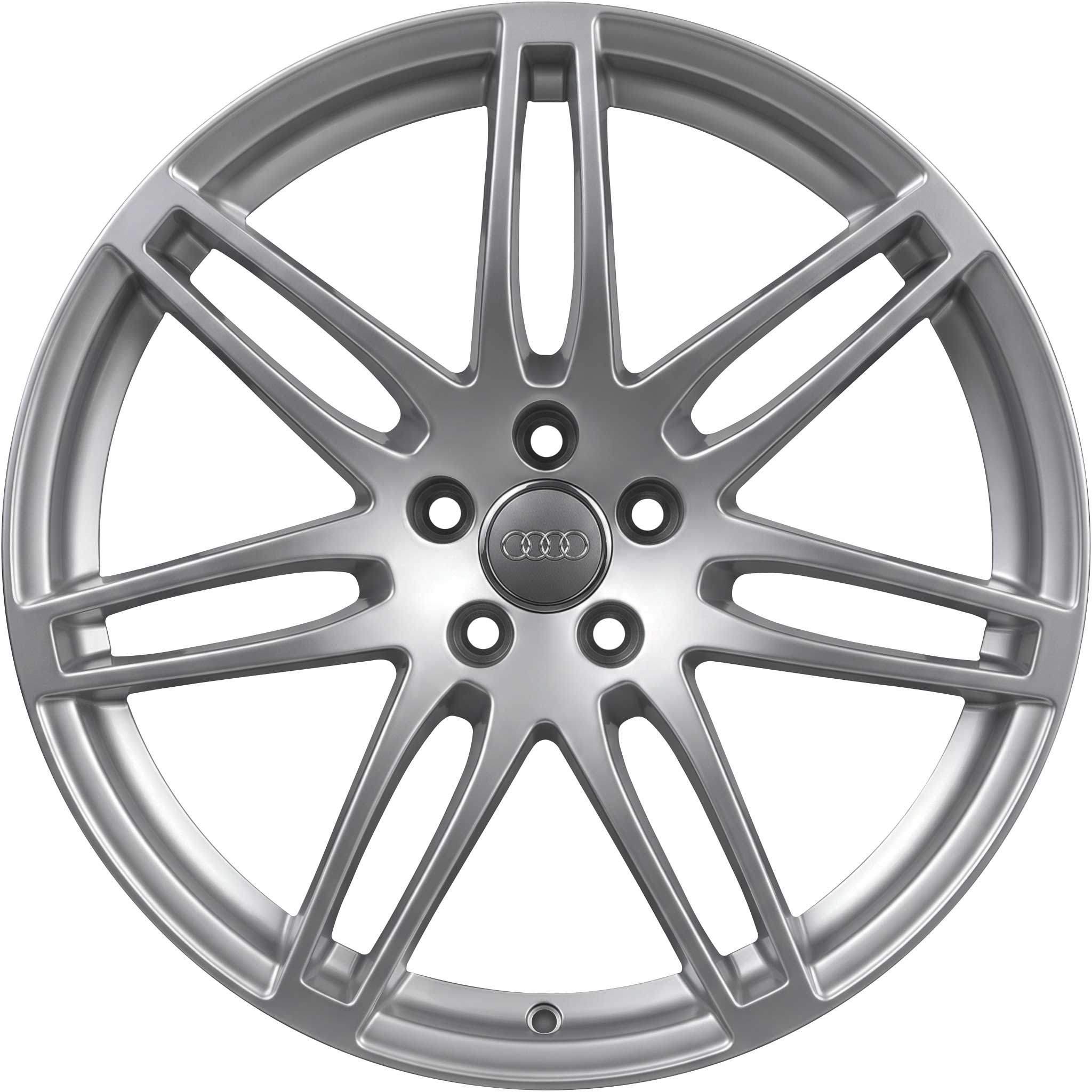 Audi 7 Double Spoke [A5 8T] Titanium Grey Alloy Wheel Product Image #1