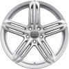 Audi 5 SpokeTriple Silver Wheel Img 1