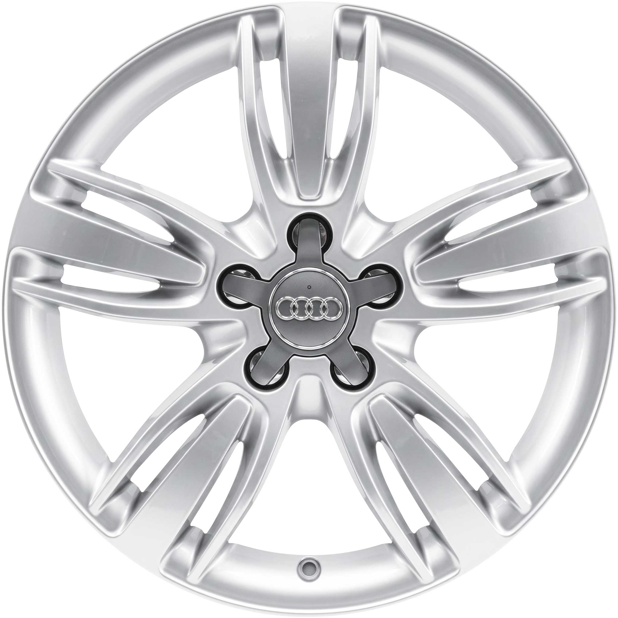 Audi 5 Arm Trias [Q3 8U] Diamond Silver Alloy Wheel Product Image #1