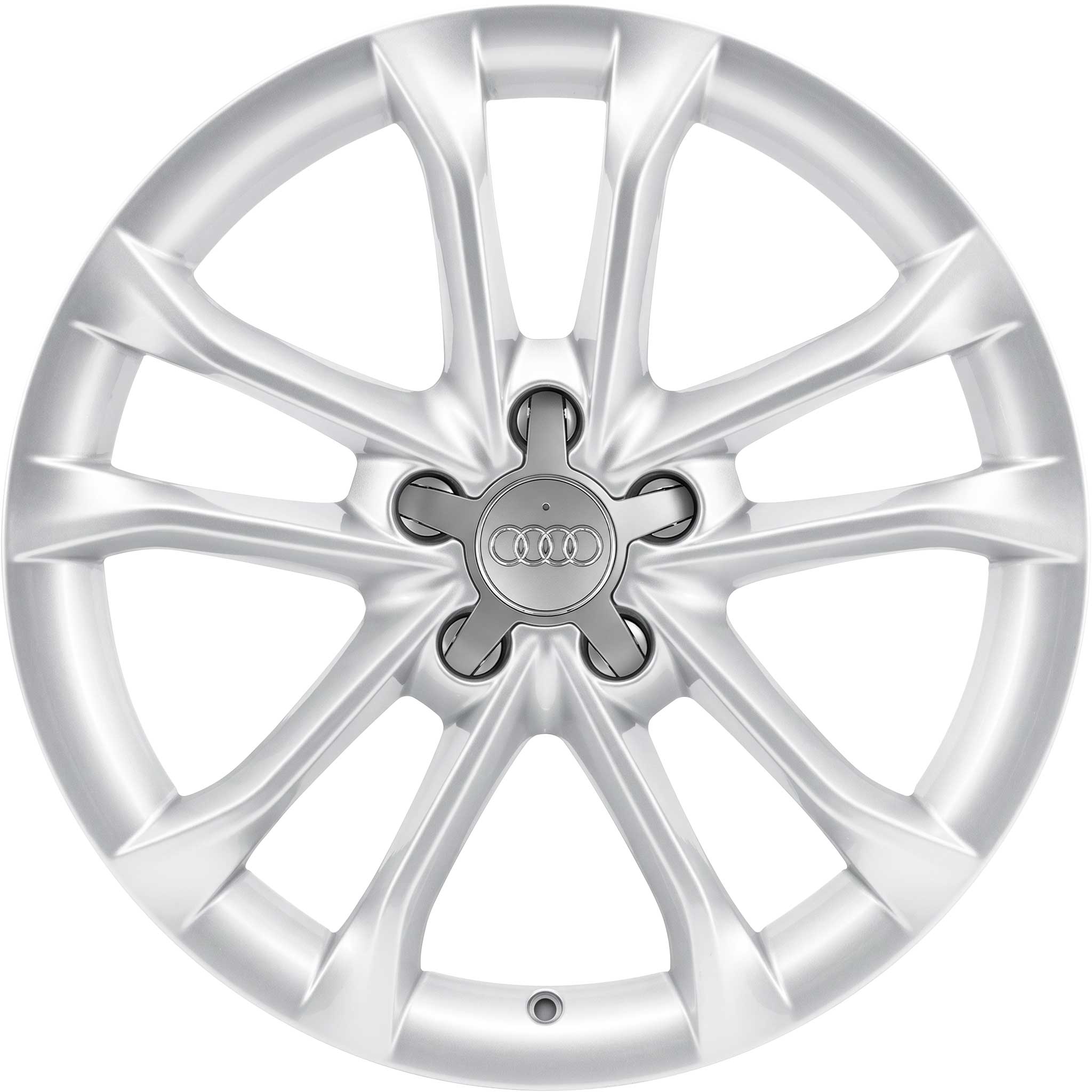 Audi 5 Twin Spoke [Q3 8U] Diamond Silver Alloy Wheel Product Image #1