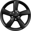 Audi 5 Arm Helica [A3 8V] Matt Black Wheel Img 1