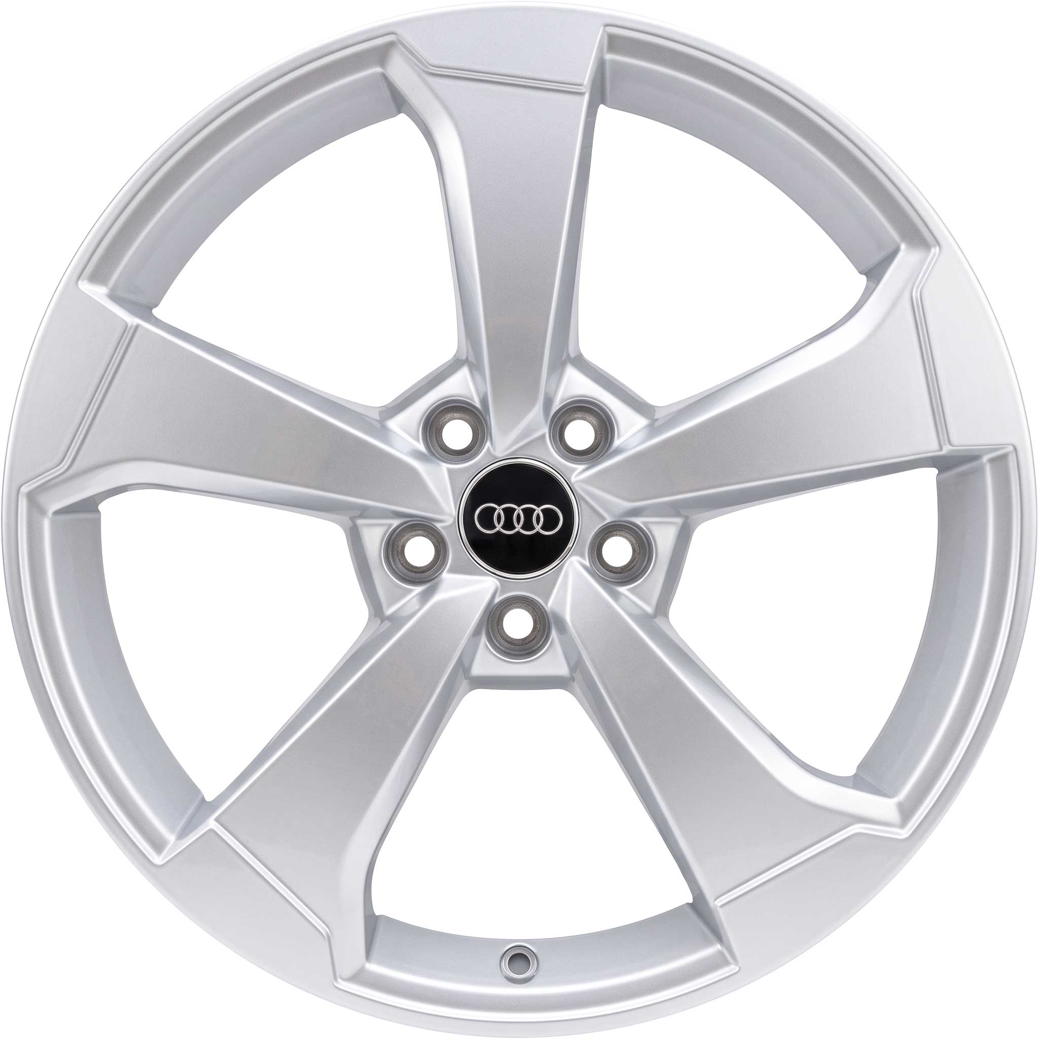 Audi 10 Double Spoke [A3 8V] Diamond Silver Alloy Wheel Product Image #1