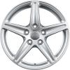 Audi 5 Spoke Rotor [A3 8V] Diamond Silver Wheel Img 1