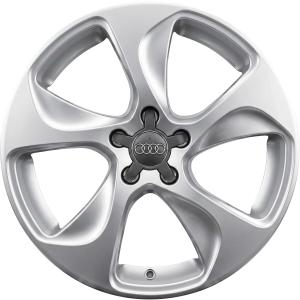Audi 5 Line Spoke [A3 8V] Diamond Silver Alloy Wheel for Audi A3 & S3 8V - Sizes 18in