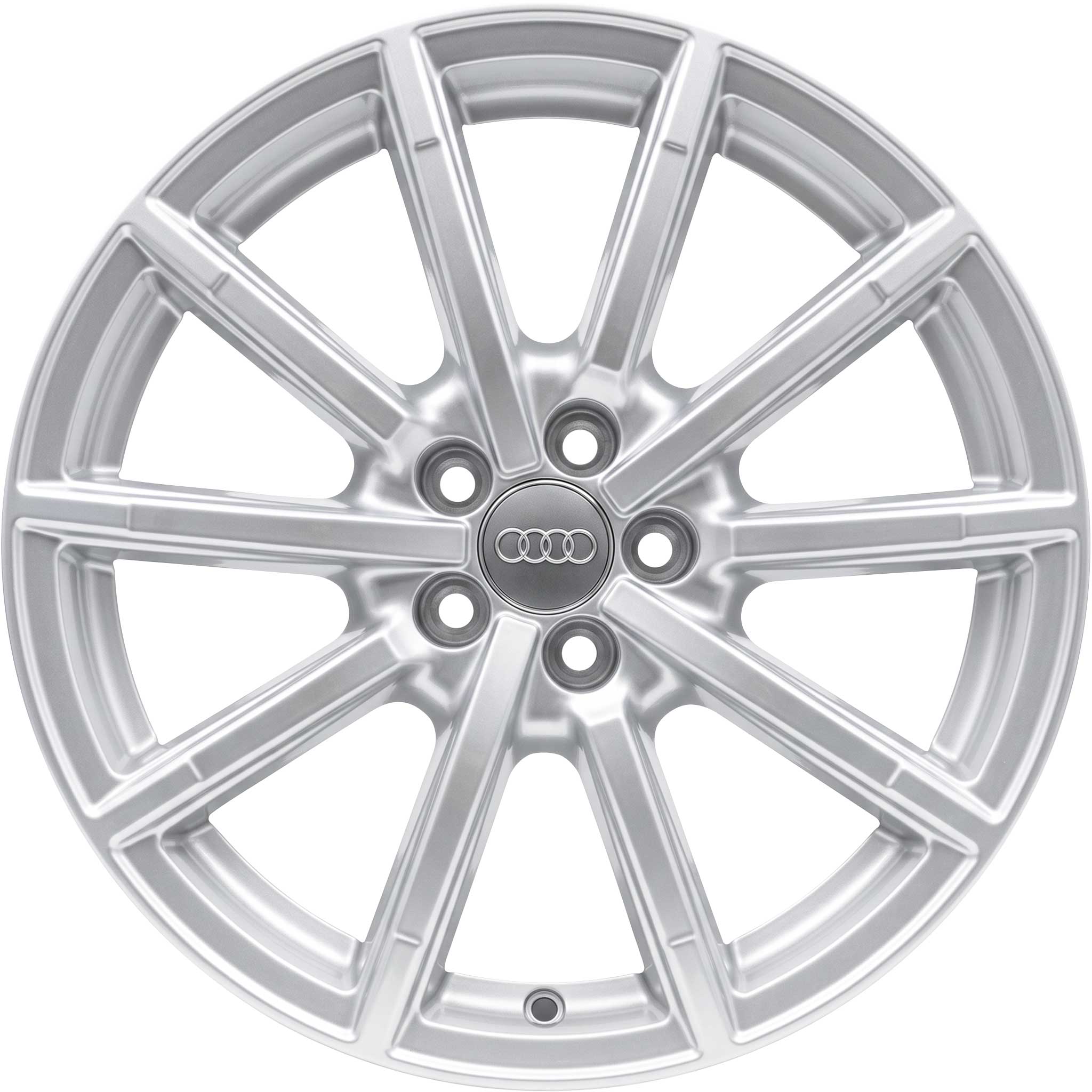 Audi 10 Spoke Design [A1 8X] Silver Alloy Wheel Product Image #1