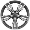 Audi 5 Double Spoke [A1 8X] Graphite Grey with Diamond Cut Wheel Img 1